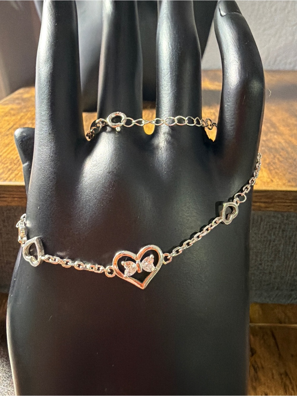 Heart bracelet 7.5